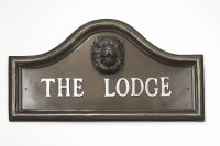 Chow Chow house name plaque