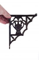 "Bloossville" Iron Shelf Bracket To Scale