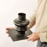 Pillar Light Base Plate to Scale