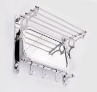 “Montague” Bathroom Shelf, Mirror and Hook Rail.