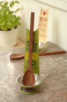 Spoon Rest and Wooden Spoon - Huile D"Olive