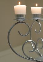 Silver Candle stand