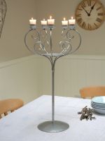 Silver Candle stand