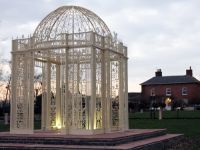 The LUXURY "Royal Alexandria" Wrought Iron Pavilion