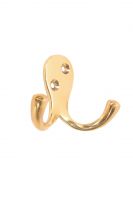 Double brass hook