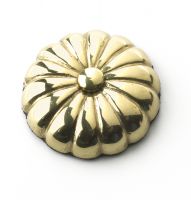 35MM Solid Brass Sunflower Motif