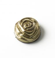brass rose motifs