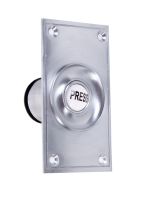 "Eddison" Satin Chrome Hall Wide Bell Push