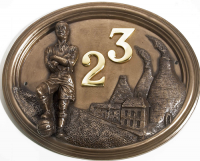 "Wembley Stadium" Footballer House Sign