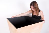 "Evermore Avenue" Giant Square Urn "Evermore Avenue" Giant Square Urn