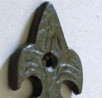 Dalkirk Black Gothic Bell Push Dalkirk Black Gothic Bell Push