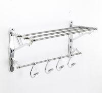 “Harrode” Bathroom Shelf and Hook Rail