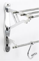 “Harrode” Bathroom Shelf and Hook Rail