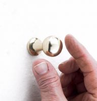 “Lucinda” Solid Brass Cabinet Knobs