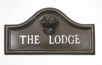 Labrador House Name Plaque