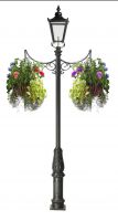 Scroll Design Hanging Basket Bracket Scroll Design Hanging Basket Bracket
