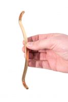 "Bellaire" Wave Minimalist Brass Cabinet Handle