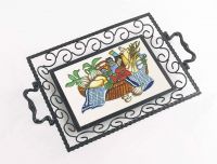 Harvest Iron & Ceramic Tray