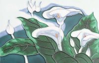 Pond Lilie’s Iron & Ceramic Tray Pond Lilie’s Iron & Ceramic Tray