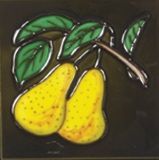 Square Trivet C/W Pears