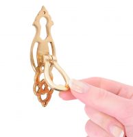 Ornate Lattice Cabinet Handle Escutcheon