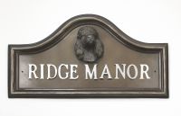 Poodle house sign