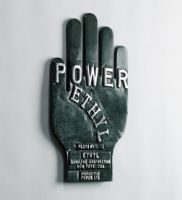 Power Ethyl enamelled Sign Power Ethyl enamelled Sign