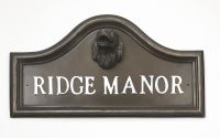 Red Setter House Name Plaque