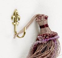 ’Fler De Ly’s’ version 1 Curtain tie back hook ’Fler De Ly’s’ version 1 Curtain tie back hook