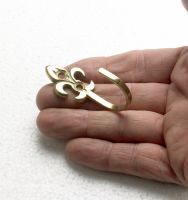 ’Fler De Ly’s’ version 1 Curtain tie back hook ’Fler De Ly’s’ version 1 Curtain tie back hook