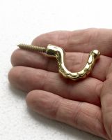 Scalloped curtain tie back