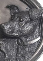 House Sign - Bronze Finish - Jack Russel House Sign - Bronze Finish - Jack Russel