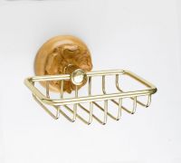 Tudor Rose Soap Pine Basket