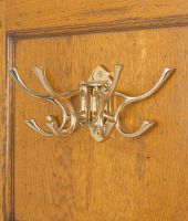 "Kynaston Avenue" Swivel Hook in Polished Brass "Kynaston Avenue" Swivel Hook in Polished Brass