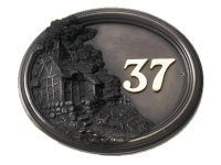 "Blakeney Croft" Thatched Cottage House Number Sign "Blakeney Croft" Thatched Cottage House Number Sign