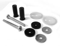 Bright Chrome Top Fix Seat Hinge Without Bar Bright Chrome Top Fix Seat Hinge Without Bar