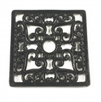 Trivet - Heavy duty V4 Square - black