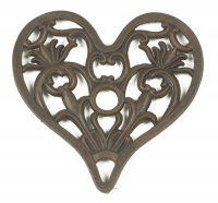 Trivet - Heavy Duty V3 Heart - Rust Trivet - Heavy Duty V3 Heart - Rust