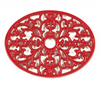 Trivet - Heavy Duty V6 - Oval - Red Trivet - Heavy Duty V6 - Oval - Red