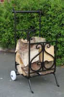 Viking Wrought iron Log Trolley