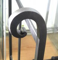 Viking Wrought iron Log Trolley Viking Wrought iron Log Trolley