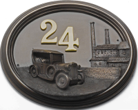 Tin Lizzy Vintage Car House Sign Tin Lizzy Vintage Car House Sign