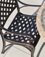 Close-up of the Traditional Pattern on the Seat o f the Chair Close-up of the Traditional Pattern on the Seat o f the Chair