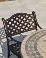 Trellis Pattern on the Back of the Chair Trellis Pattern on the Back of the Chair
