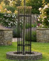 "Achilles" Black and Gold Heavy Duty Iron Tree Guard "Achilles" Black and Gold Heavy Duty Iron Tree Guard