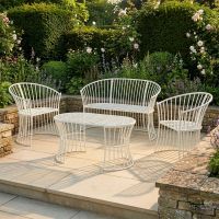 "Avery" Cream Garden Furniture Set digital illustration "Avery" Cream Garden Furniture Set digital illustration
