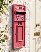 "Cherry Pie" King George Rex Post Box Front digital illustration