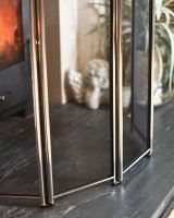 Situ Shot of "Dynasty" Polished Nickel Four Fold Guard Situ Shot of "Dynasty" Polished Nickel Four Fold Guard