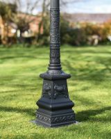 Ornate Base of the Lamp Post