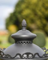 Acorn Styler Finial on the Top of the Lid of the Lantern